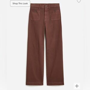 J. Crew Sailor Slim Wide-Leg Chino Pant (SOLD OUT)